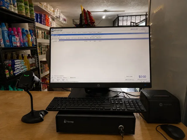 Sistema de caja para tienda