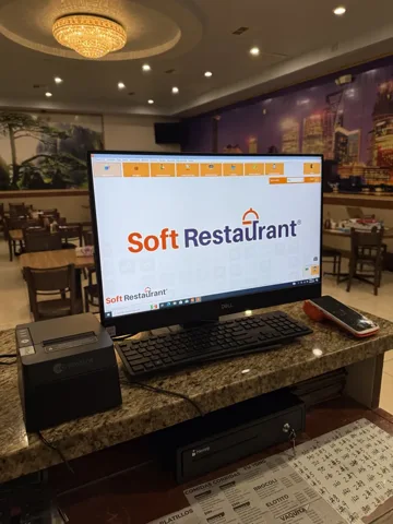Punto de venta para restaurante · instalación 5