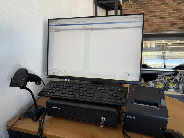 Punto de venta para tienda · instalación 1